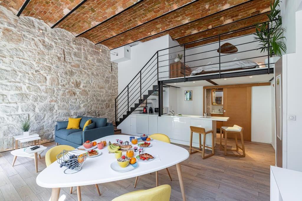 Апартаменти Gubernatis - Beautiful Duplex With Terrace Ніцца Екстер'єр фото